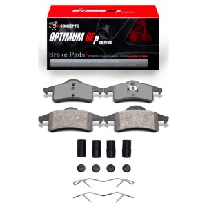 Jeep Grand Cherokee Brake Pads - Rear - R1 Concepts - Optimum OE - `99-`04